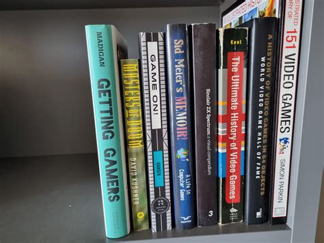 My Video Game History books. Looking for good recommendations..